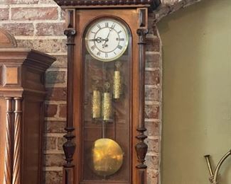 Antique 1800's Vienna Regulator Clock
