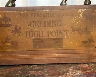 Gelding High Point Bronze Horse Sculpture
