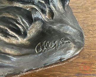 "Roudin' The Bend" Pony Express Rider by Alexa Laver