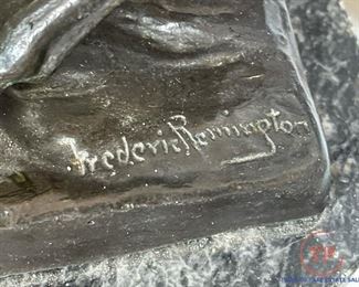 "Cowboy" Sculpture by Frederic Remington