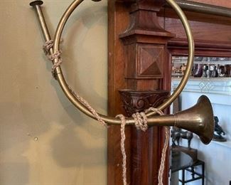 Antique Brass Bugle