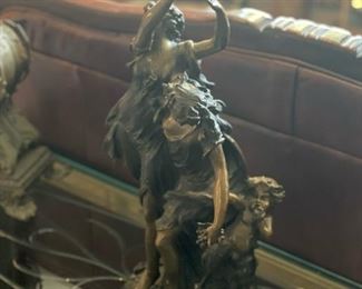 Bronze Sculpture "Bacchanalia" after Claude Michel Clodion