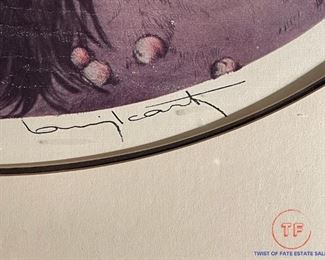 Reclining Nude "Eve" Etching by LOUIS ICART