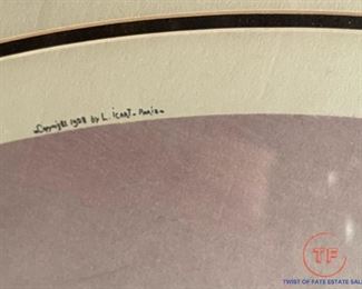 Reclining Nude "Venus" Etching by LOUIS ICART