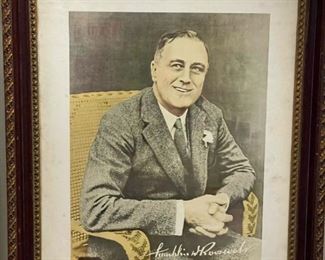 Framed FDR Print