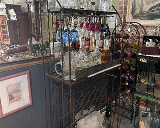 Wrought Iron Bakers Rack