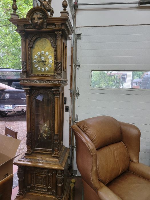 Large Antique Grandfather clock
