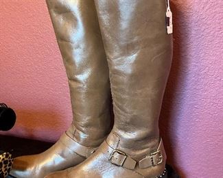 Donald J. Pliner Leather Boots 