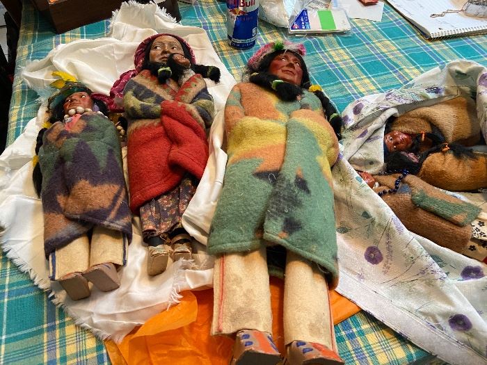 Skookum indian dolls