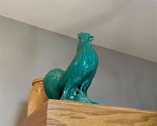 Majolica rooster