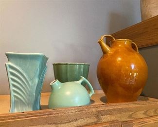 Pottery pieces