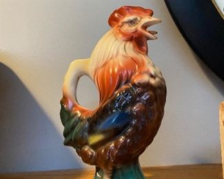 Majolica rooster