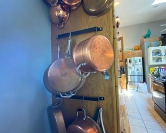 Copper pans