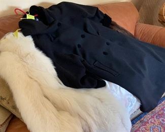 White Fox coat