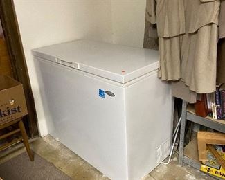 Small chest freezer
