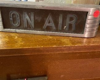 Old light up sign sold as is