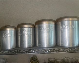 Heller Hostess Ware Canisters
