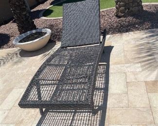 Wicker Lounger