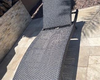 Wicker Lounger