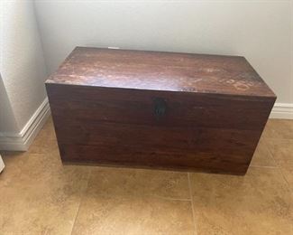 Wooden Hope Chest