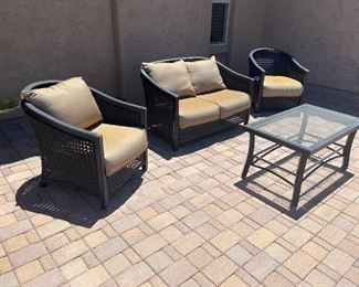 Wicker Patio Set