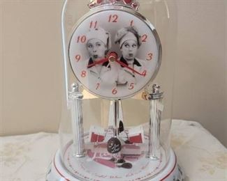 I Love Lucy Red Anniversary Clock