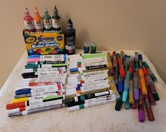 Glitter Pens and Paint Markers