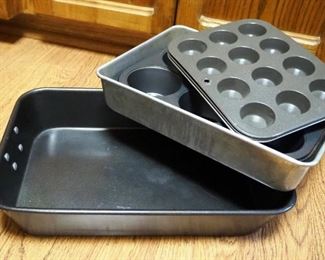 Muffin Pans, Cake Pans, Cookie Sheets And More