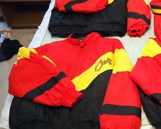 Kansas City Chiefs Zippered Jackets, Size Large, Qty 2 And Extra Large, Qty 2