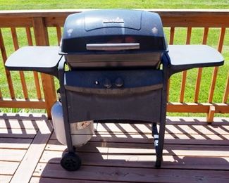 Char-Broil Propane Grill With Two Burners, Includes Propane Tank And Brush