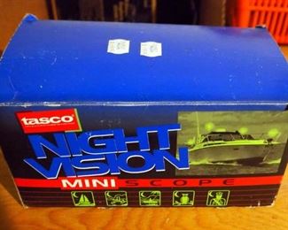 Tasco Night Vision Mini Scope, Model NV200, With Original Box