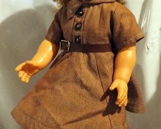 1959 Effanbee 15" Patsy Ann Brownie Girl Scout Doll