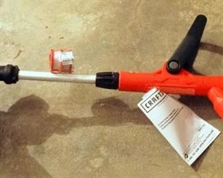 Craftsman Electric Weed Trimmer With Extra Trim Line
