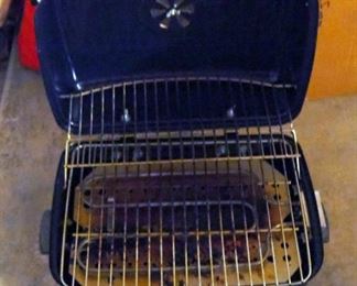 Sunbeam Electric Tabletop Grill, Styrofoam Coolers, Qty 3, Thermal Storage Tote, Umbrella And Stadium Cushion