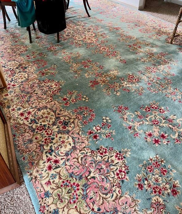 9 1/2' by 19 1/2' Oriental Carpet