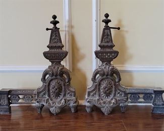 Pair of Fireplace Andirons