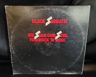 Black Sabbath Dbl LP/Vinyl Record, 'We Sold Our
Soul for Rock 'N' Roll'
Original Record - 1st Gen.