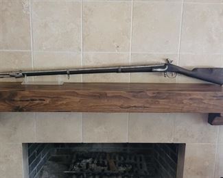 Vintage Black Powder Rifle