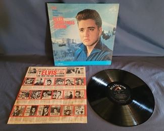 Elvis: LP/Vinyl Record Christmas Album Original Record/1st Generation