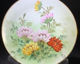 Gorgeous vintage floral plates