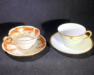 Vintage teacup and saucer collection