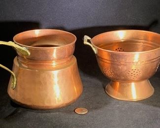 Copper vessels