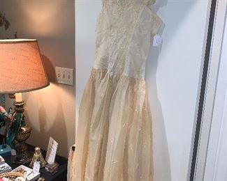 Vintage wedding dress 