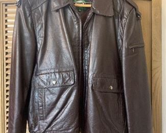 Men’s leather jacket 