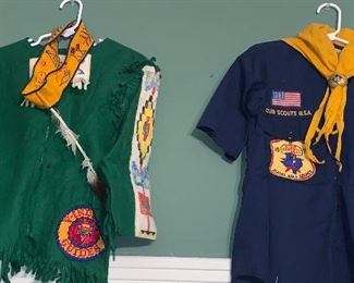 Vintage Cub Scout uniform and costume 