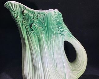 Vintage celery water pitcher 