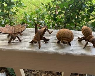 Cast iron bugs (2 remaining)