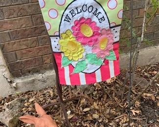 Decorative outdoor flags