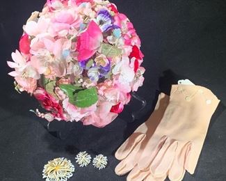 Vintage garden hat…just darling 