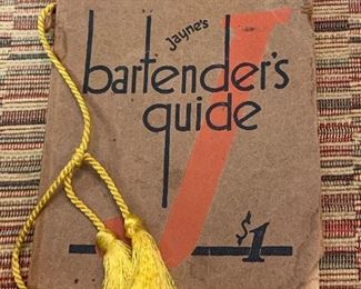 Jayne’s bartender’s guide